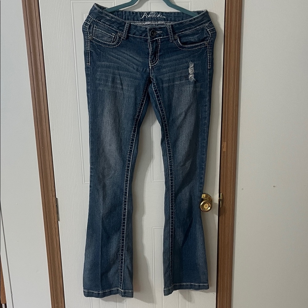 Premiere Denim by rue21 Classic Blue flare leg Jeans